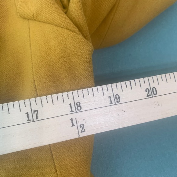 Biltmore Blazer‎ Jacket Womens 10 Brown Wool Blend Peak Lapel Double Breasted - Picture 8 of 9